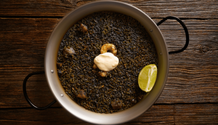 recepta arros negre amb sepia