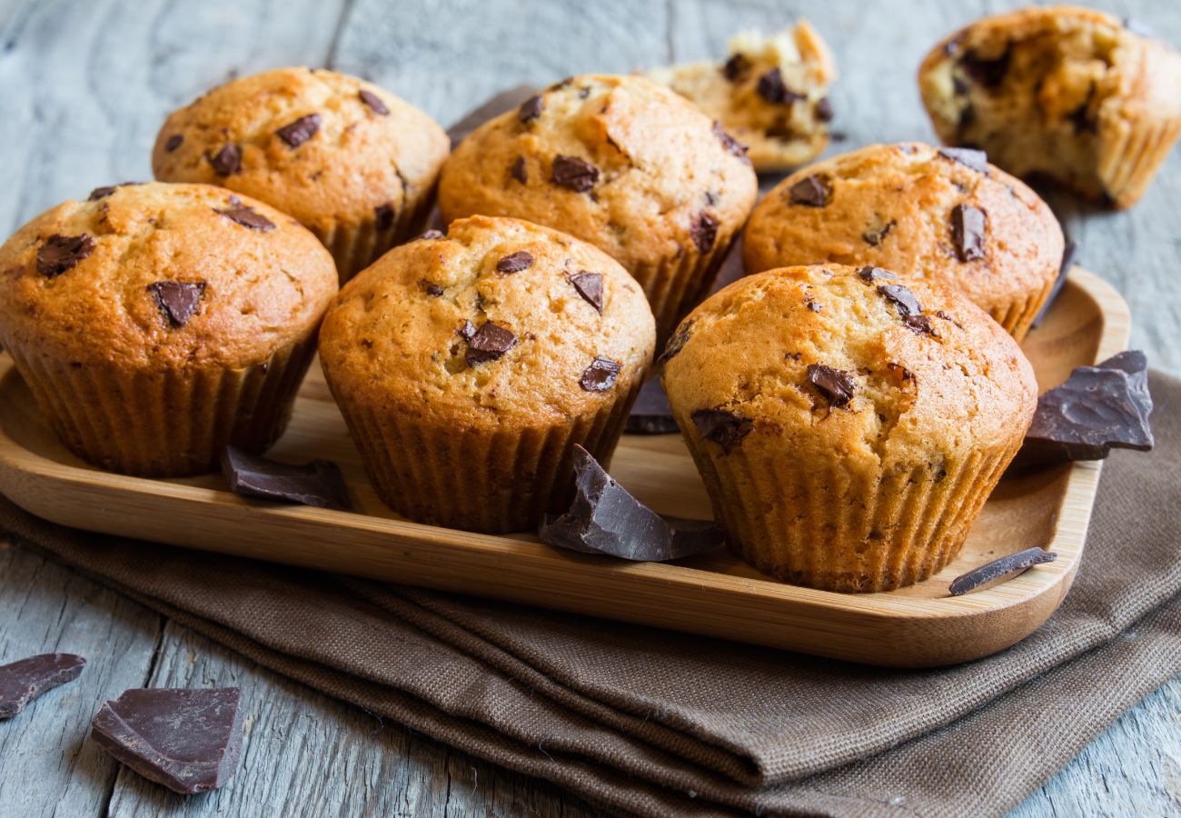 Magdalenes o muffins de carbassa i xocolata: prova aquesta recepta saludable amb gust de tardor